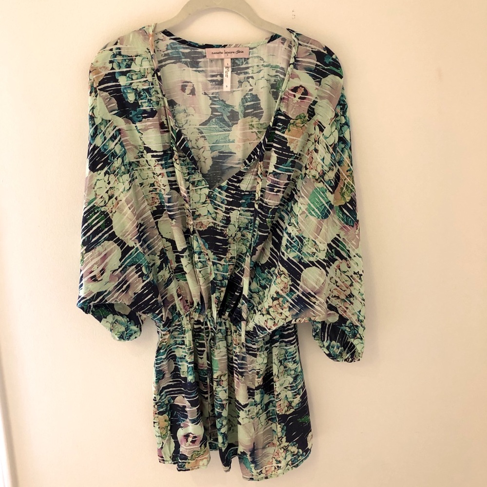 Nanette Lepor Floral Swim Coverup